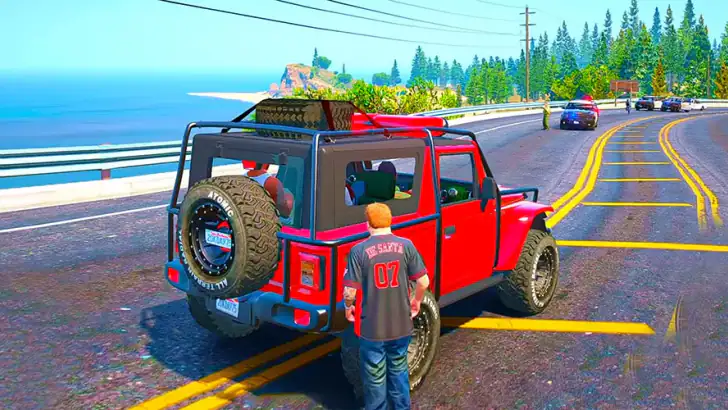 Jeep Game Offroad Thar Game feature graphic