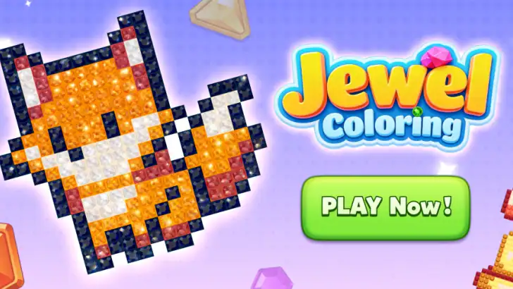 Jewel Coloring feature graphic