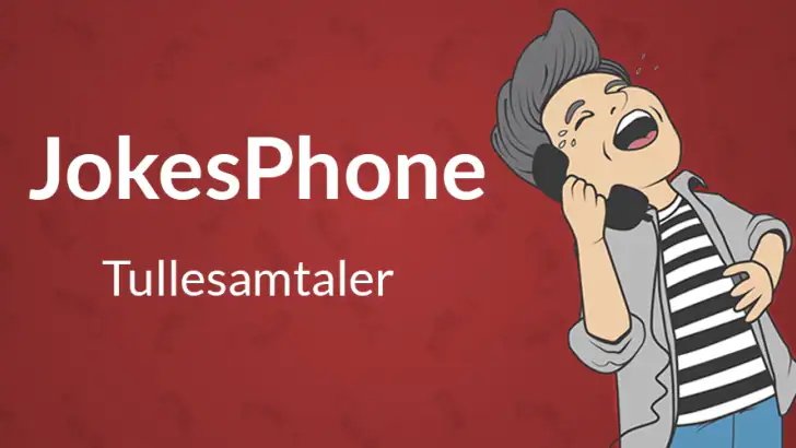JokesPhone Spøkeoppringninger feature graphic