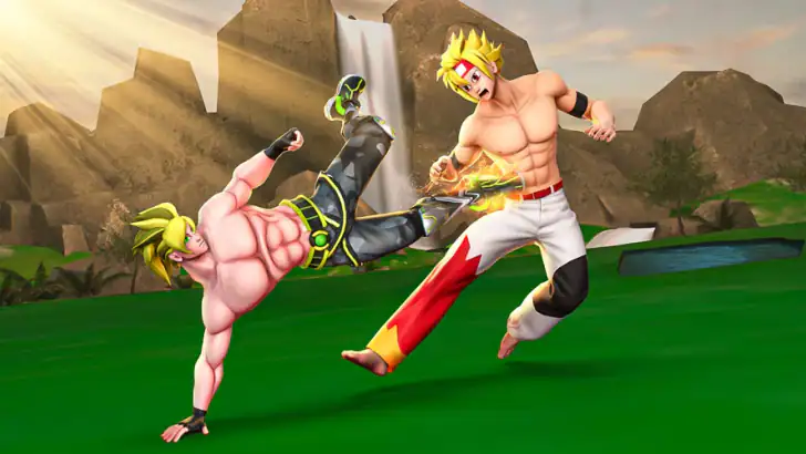 Karate King Kung Fu Fight Game feature graphic