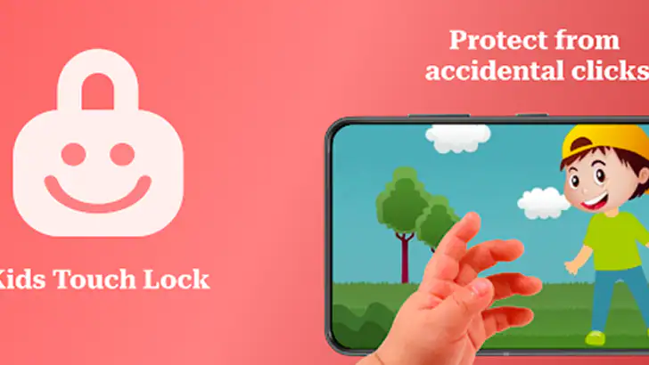 Kids Touch Lock feature graphic