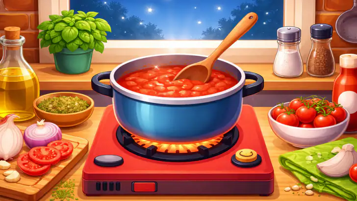 Kitchen Set Cooking Restaurant feature graphic