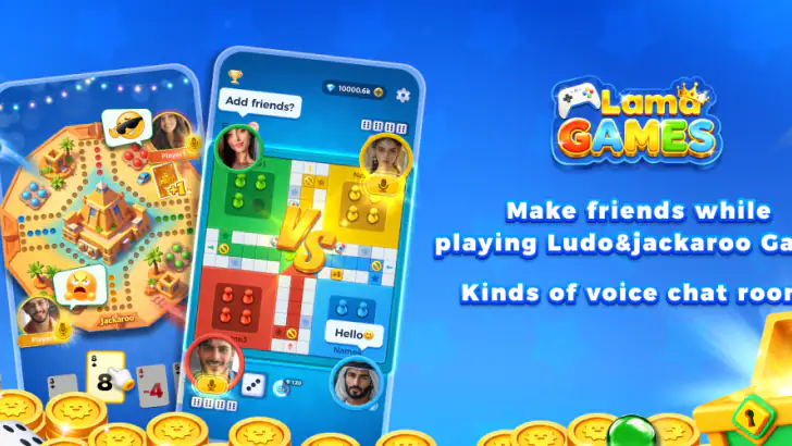 Lama Games - Ludo & Jackaroo feature graphic