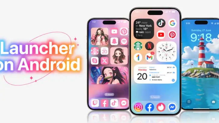 Launcher OS™ feature graphic