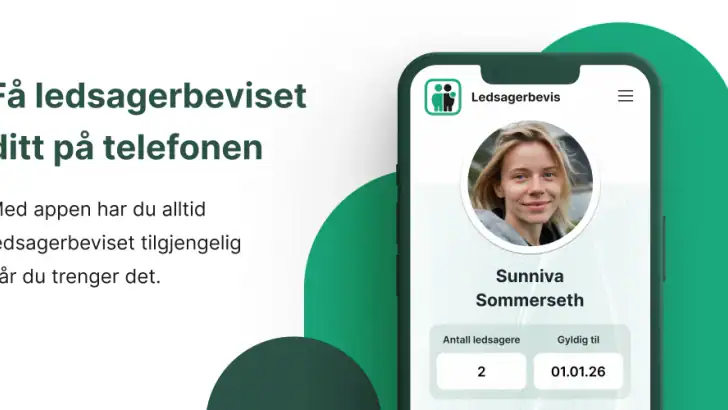 Ledsagerbevis feature graphic