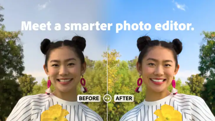 Lightroom Photo & Video Editor feature graphic