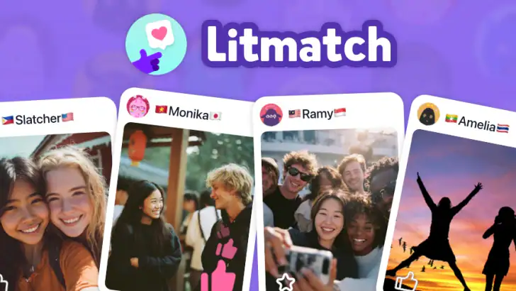 Litmatch—Make new friends feature graphic