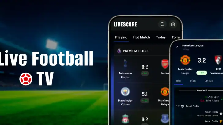Live Football TV HD Streaming feature graphic