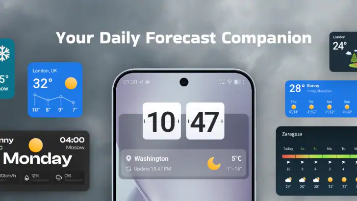 Live Weather & Weather Radar feature graphic