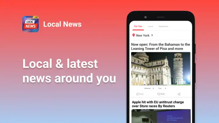 Local News - Latest & Smart feature graphic