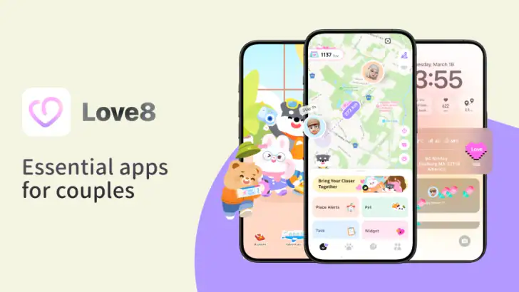 Love8 - App for Couples feature graphic