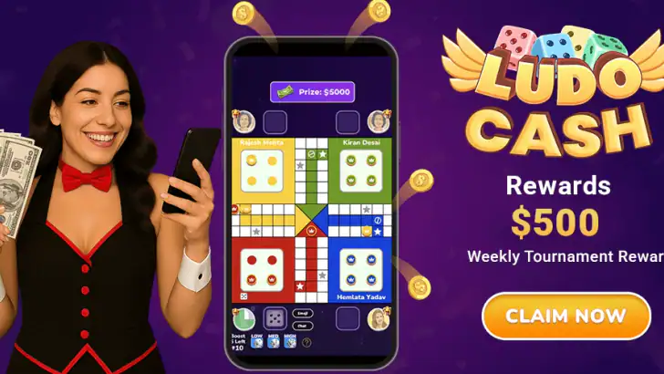 Ludo Cash - Win Real Rewards feature graphic