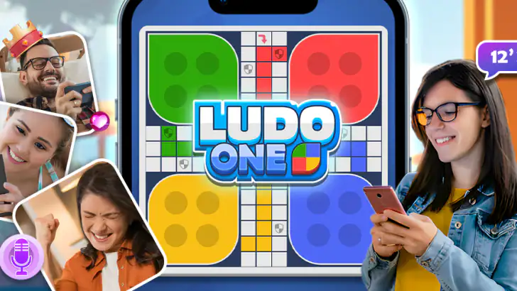 Ludo ONE! Online Board Game feature graphic