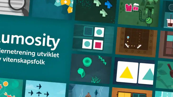 Lumosity - hjerneutfordring feature graphic