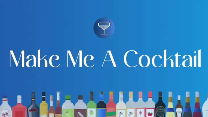 Make Me a Cocktail feature graphic