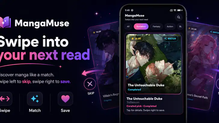 MangaMuse:AceToon Lite & Comic feature graphic