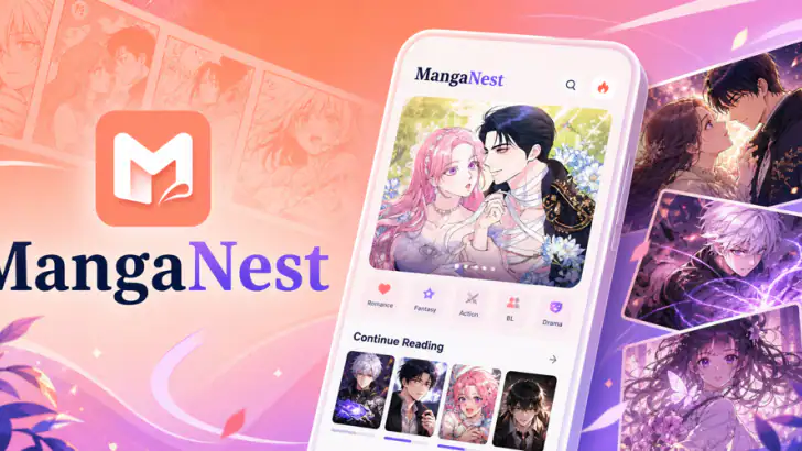 MangaNest：QToon Lite & Comic feature graphic