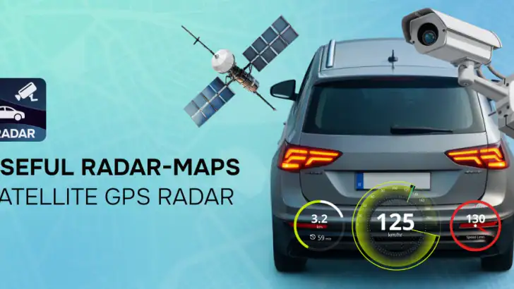 Map Drive - Radar, Speedometer feature graphic