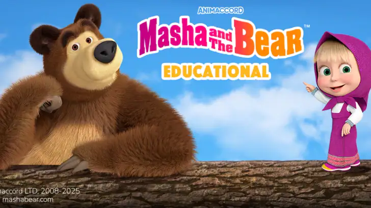 Masha and the Bear Educational feature graphic