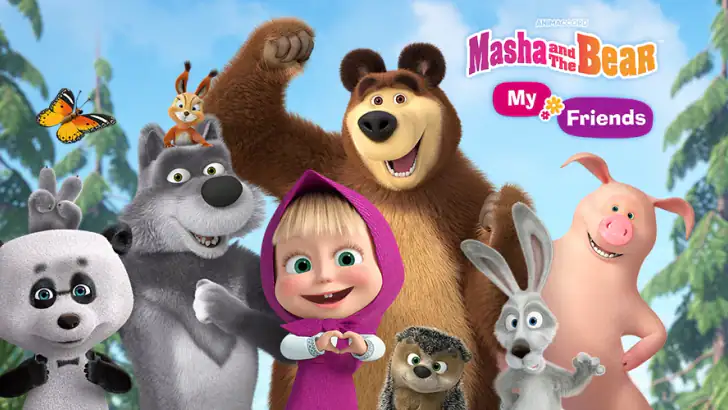 Masha and the Bear: My Friends feature graphic