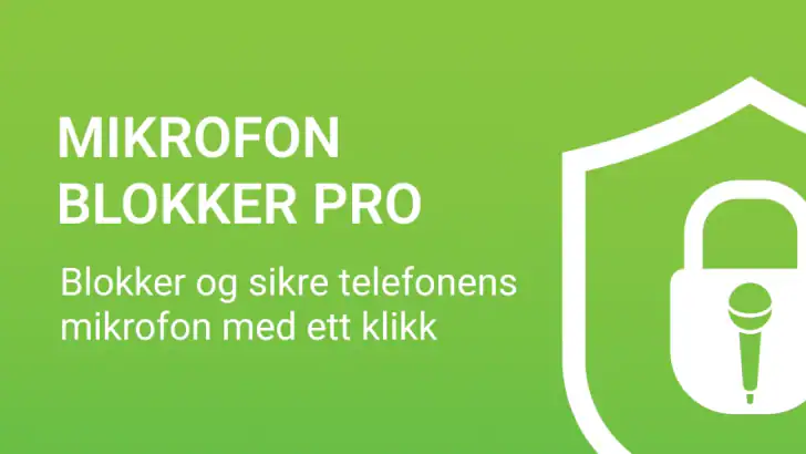 Mikrofon Blokker Pro: Sikker feature graphic