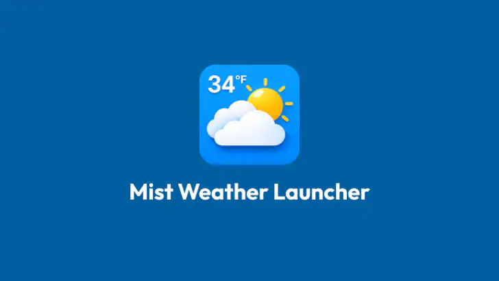 Mist Weather Launcher - Radar feature graphic