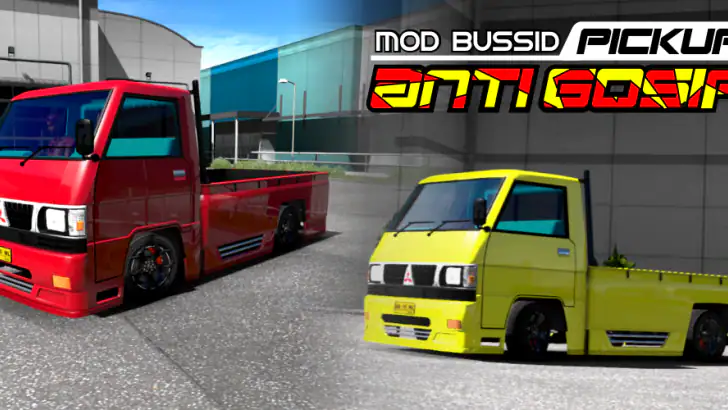 Mod Bussid Pickup Anti Gosip feature graphic