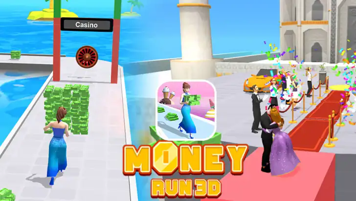 Money Run 3D feature graphic