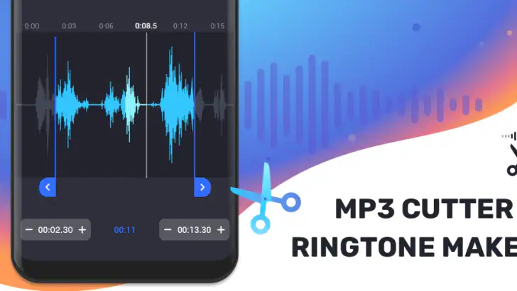MP3 Cutter and Ringtone Maker feature graphic