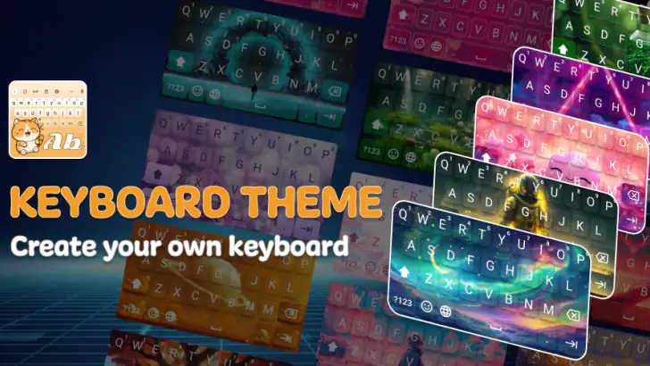 My Keyboard: Themes & Fonts feature graphic