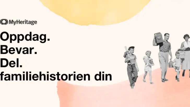 MyHeritage – Slektsforskning feature graphic