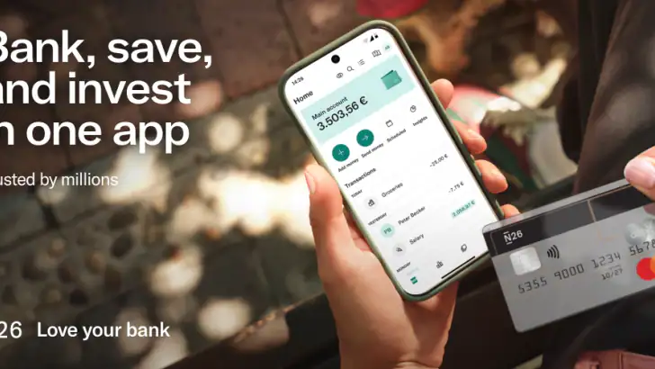 N26 — Love your bank feature graphic