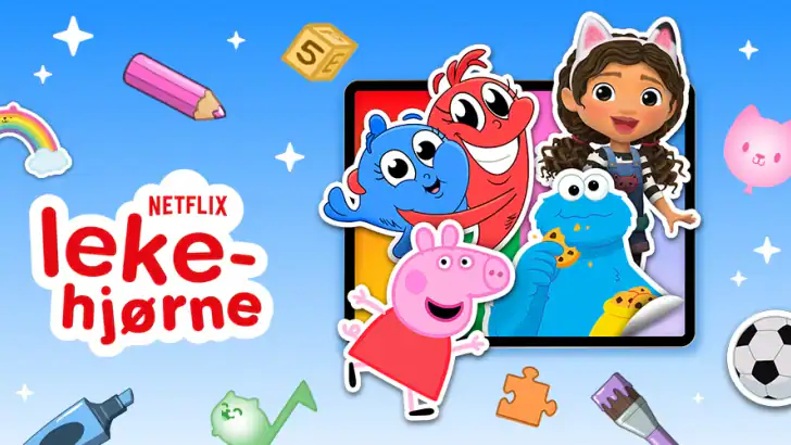 Netflix lekehjørne feature graphic
