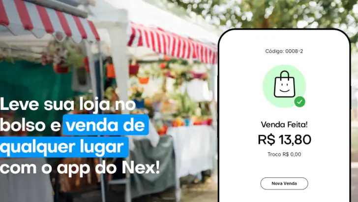Nex: PDV e gestão de vendas feature graphic