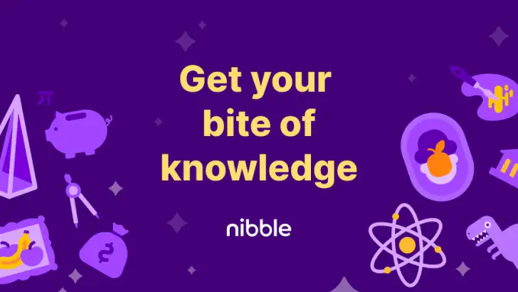 Nibble: Your Bite of Knowledge feature graphic
