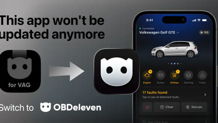 OBDeleven VAG feature graphic