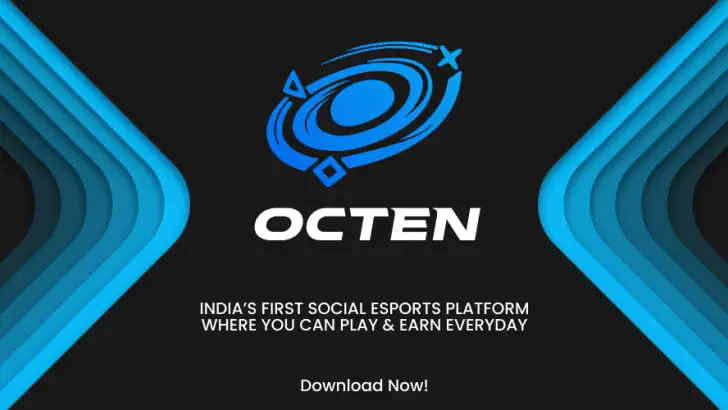 Octen - Esports Tournament App feature graphic