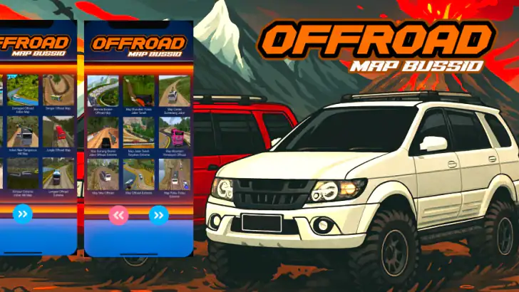 Offroad Map Bussid feature graphic