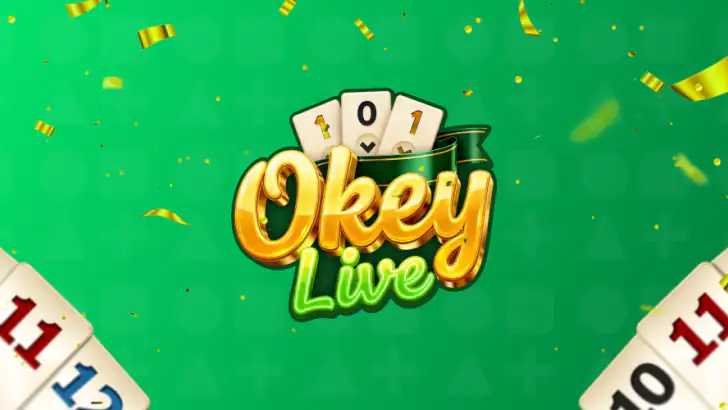 Okey Live: Rummy Board Game feature graphic