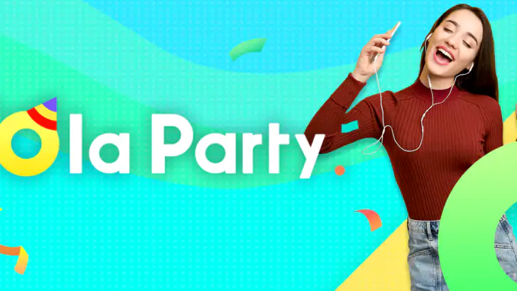 Ola Party - Live, Chat & Party feature graphic