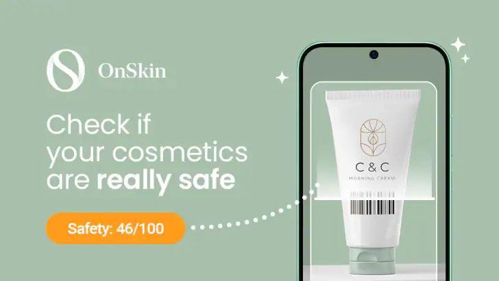 OnSkin - Skincare Scanner feature graphic