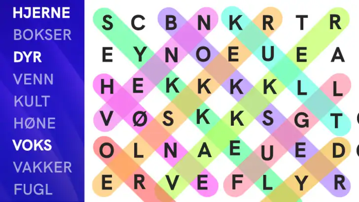 Ordsøk Spill: Ord Finn Pusle feature graphic