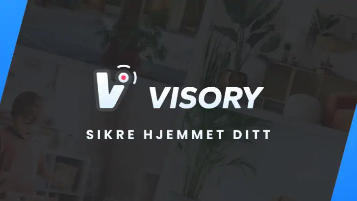 Overvåkningskamera Visory feature graphic
