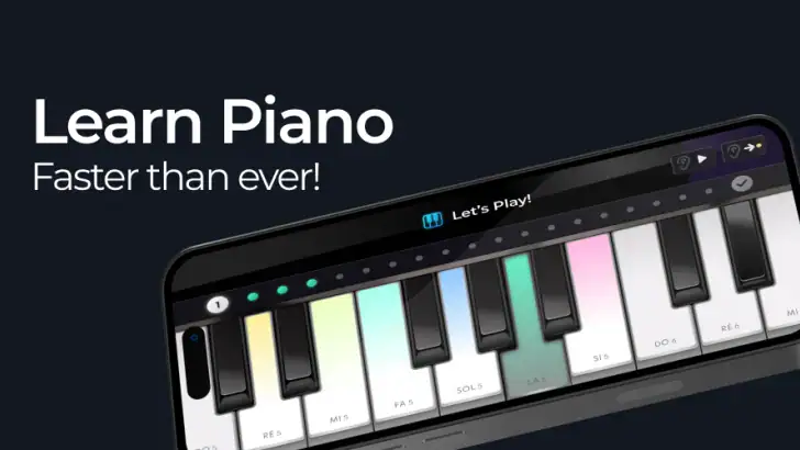 Piano - music & songs games feature graphic