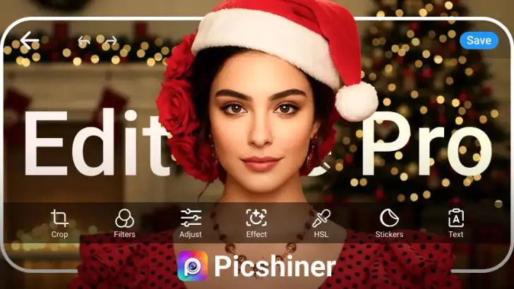 Picshiner - AI Photo Editor feature graphic