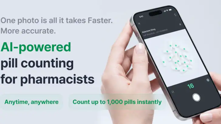 PillEye – tablet, pill counter feature graphic