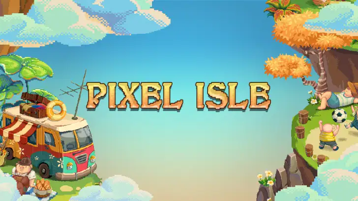 Pixel Isle: Art Coloring World feature graphic