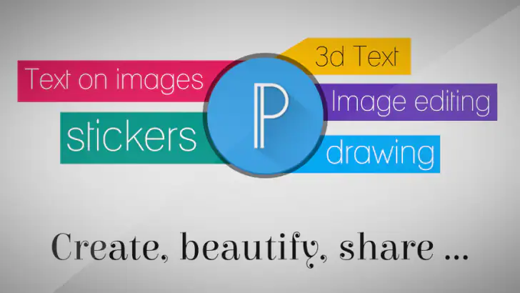 PixelLab - Text on pictures feature graphic