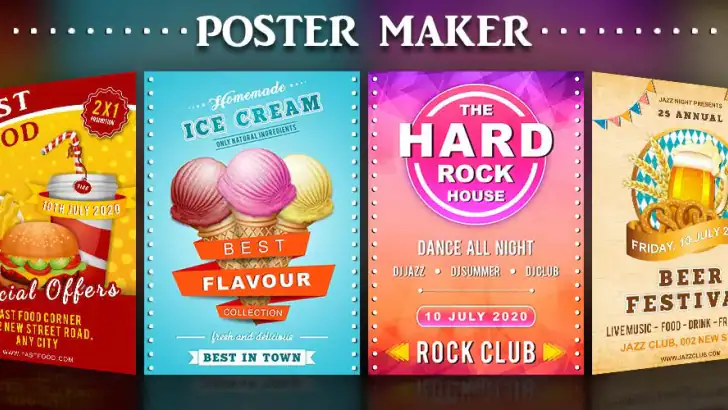 Plakat Maker:Kreativ kunst,Fly feature graphic