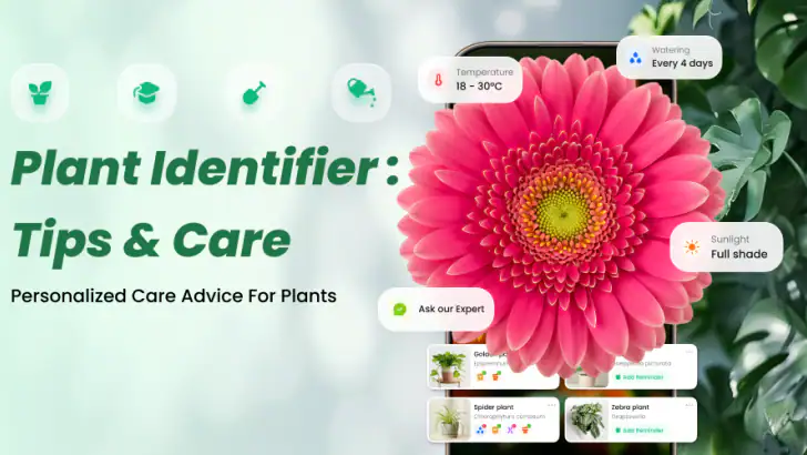 Plant Identifier: Tips & Care feature graphic